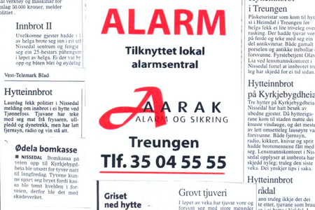 Fleire hytteeigarar vil ha alarm!